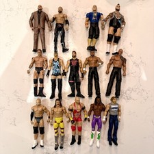 14x WWE Mattel Damaged / Worn