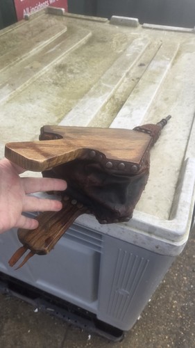 Old vintage fire bellows - , in