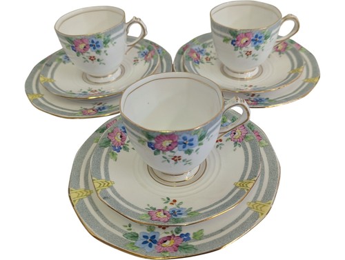 Tuscan plant china trios - plant,