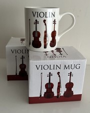 Violin Mug - Gift for Violin Teacher - Mug for Violin Student - Music Gift New