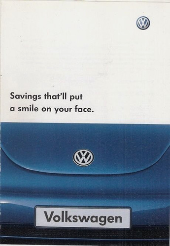 Volkswagen special offers 2005 - volkswagen,