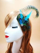 Dark Green Gold Peacock