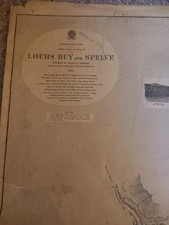 Admiralty Vintage Charts 11-60 From England, Scotland, Ireland Circa 1860