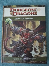 Monster Manual - Dungeons & Dragons D&D 4e