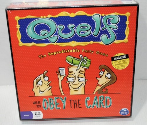 Quelf board game unpredictable - game,