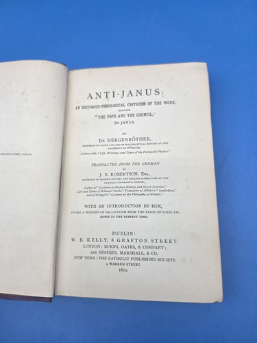 Anti janus reply on - a, to