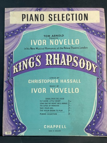 Ivor novello king rhapsody - novello,