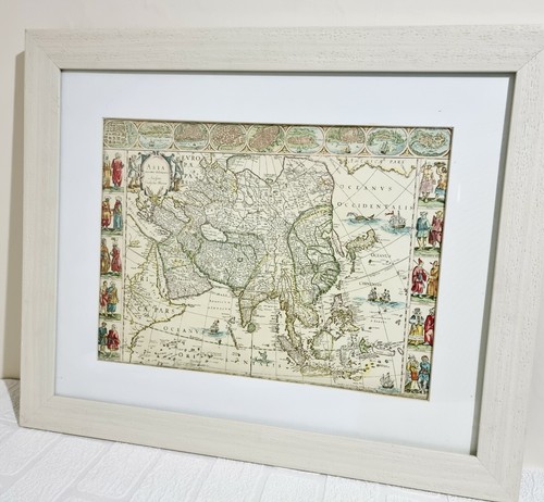 Antique map asia noviter - of,