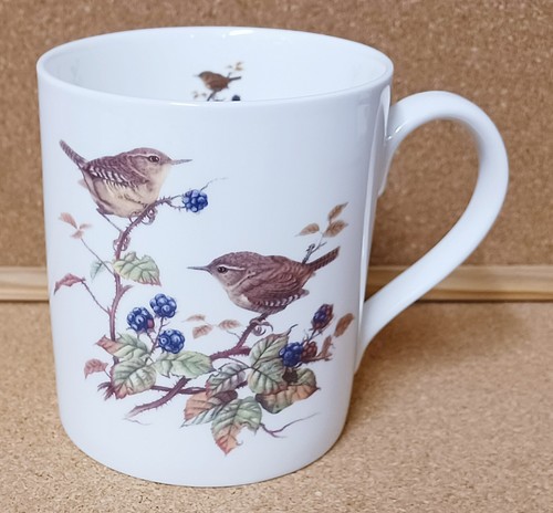 Wren birds scene mug - birds, fine