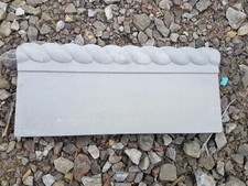 Stone concrete rope edging - stone,