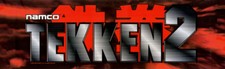 Tekken 2 Arcade Marquee 26" x