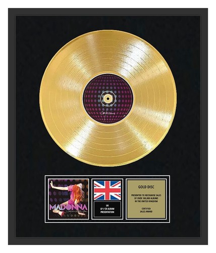 Madonna gold disc lp - -,