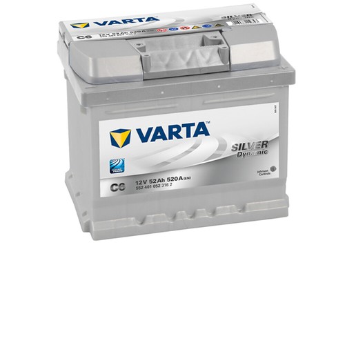 Varta silver premium car - silver, c6