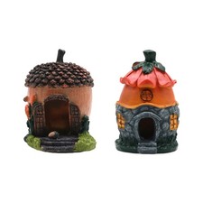 Breeding Cave House Terrarium Landscape Flower Shape Aquariums Decors