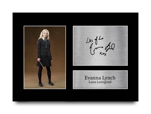 Evanna lynch signed harry - evanna,
