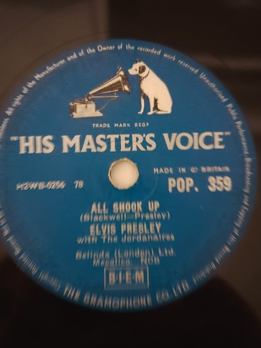 Elvis presley 78rpm all - elvis,