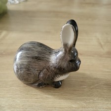Quail Pottery Grey Bunny