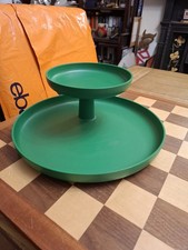 Jasper Morrison For Vitra Contemporary Rotary Tray Green Desk Tidy Storage 12x7"