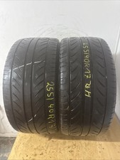 2X 255/40/17 (94Y) Bridgestone  ￼POTENZA S -02A N4 Dot2014 ** 5.5mm matching