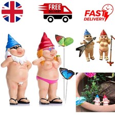 Charming Miniature Naked Garden Gnomes - Hilarious Décor for Every Occasion!,