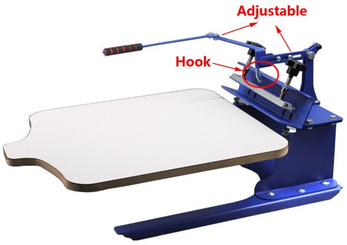 Simple color screen printing - screen,