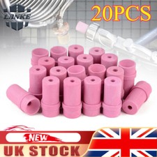 20Pcs Sandblaster Ceramic Nozzles Air Siphon Abrasive Sand Blasting Gun Nozzles