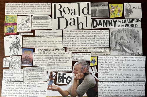 Roald dahl book - dahl, paper