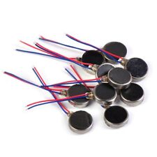 10/20pcs DC 3V Pager Mobile Cell Phone Coin Flat Vibrating Vibration Micro Motor