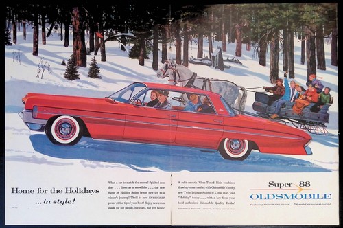Print 1960 oldsmobile - print, 1960's