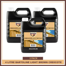 3 x 4L Bartoline Creocote Oil