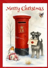 Miniature Schnauzer Dog A6 (4"