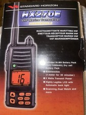ABSOLUTE BARGAIN - Standard Horizon HX270E VHF Marine Transceiver