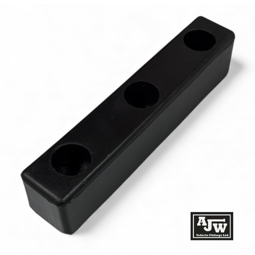 Rubber buffer 250 x - 10",