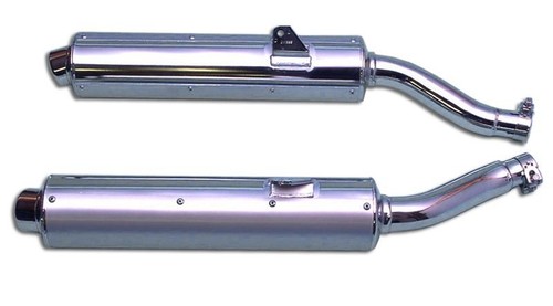 Round silencer trx 850 - trx, 1996