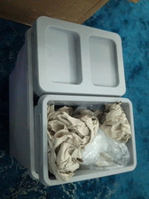 Hailo AS Tandem 30L Pull Out Waste Bin - Dark Gray. (Missing One Cover)