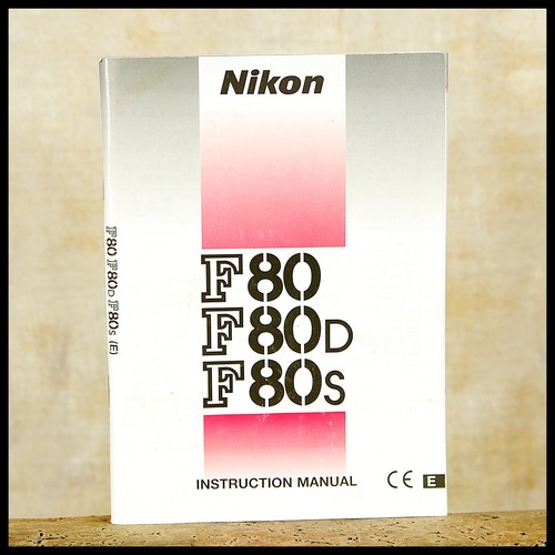 Genuine nikon instruction - nikon,