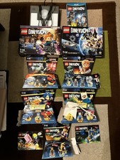 Lego Dimensions Starter Pack And Expansions Accessories bundle Wii U