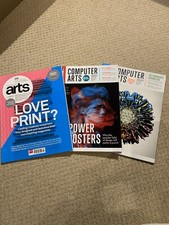 Computer Arts 2013 Magazine Issues 209, 216 & 217 - Print, Graphic Design