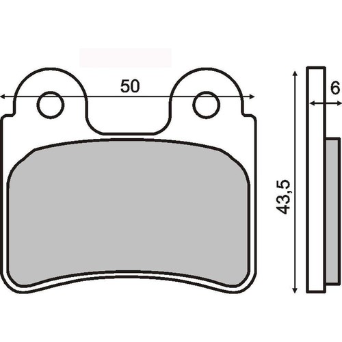 Front brake pads montesa - front,