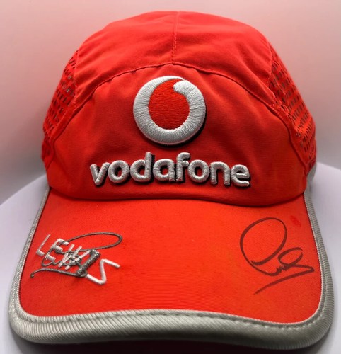 Lewis hamilton signed - signed, vodafone