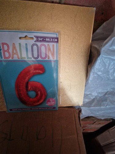 Giant foil number 6 - 34",