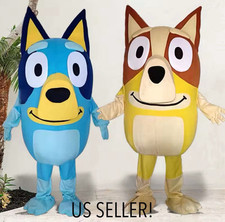 NEW Bluey Or Bingo Dog Mascot