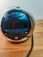 BUSH MULTI JOG FM/MW Alarm Clock Radio CR312 Mains And Battery Operated