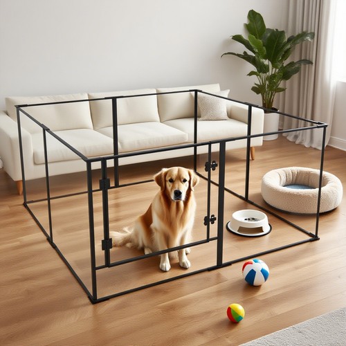 Tall acrylic dog playpen - 24",
