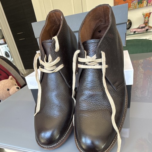 Berluti brown leather chukka - leather,