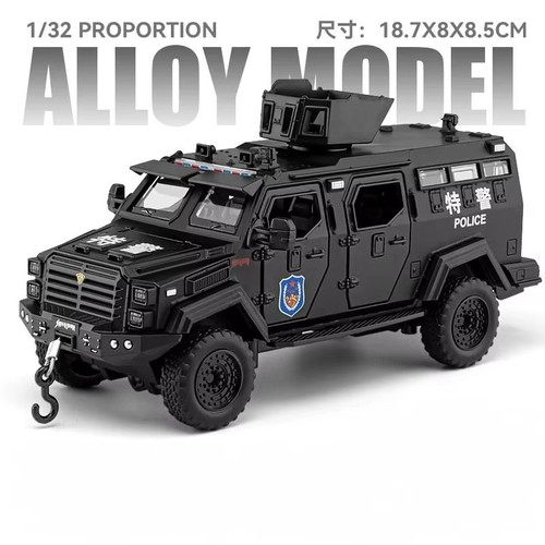 Alloy off road military - 1:32,