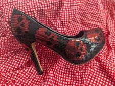 Iron Fist Red & Black Sequin