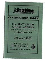 Matchless 40 G3WO Motorcycle