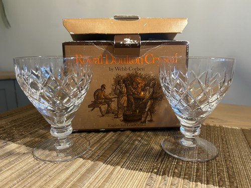 Vintage pair royal doulton - pair,