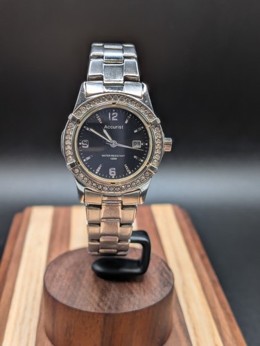 Accurist ladies watch lb1540bl - accurist,
